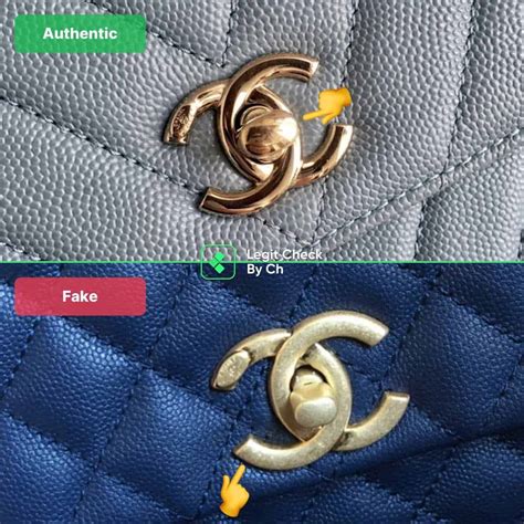 chanel coco handle fake vs real|real chanel coco handle bag.